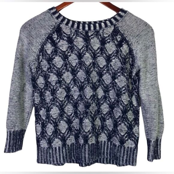 Banana Republic Blue Knit Sweater Small - Picture 1 of 8